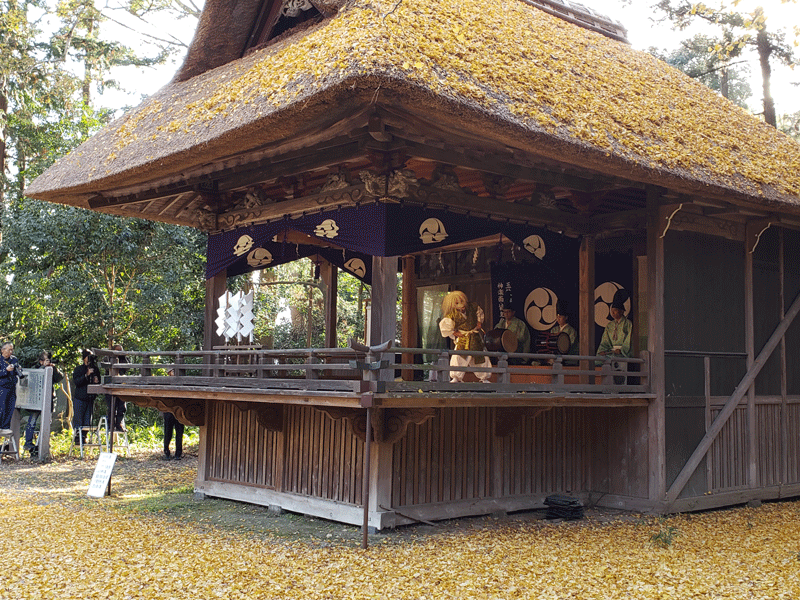 玉敷神社神楽 野口鍛冶店