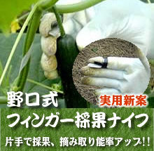 野口式フィンガー採果ナイフ